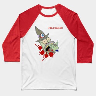 funny halloween Baseball T-Shirt